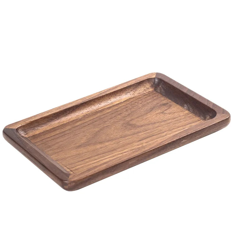 1pc Rolling Tray Natural Walnut Weed/Tobacco Accessories Tray