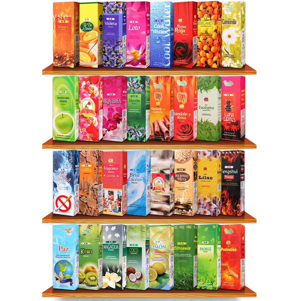 Artracyse 20 Sticks India Coconut Incense Sandalwood Household Bedroom Toilet Toilet Agarwood Tibetan Line Aromatherapy