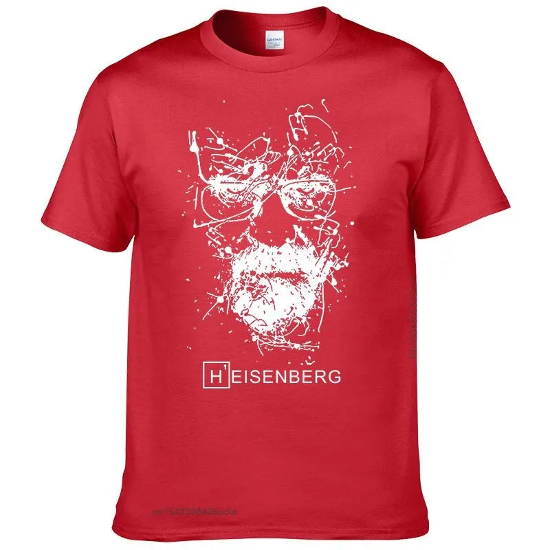 New Fashion Breaking Bad Graphic T Shirts Men Heisenberg Camisetas Hombre Men Cool Tee Shirt for Men Tops Cotton Tshirt