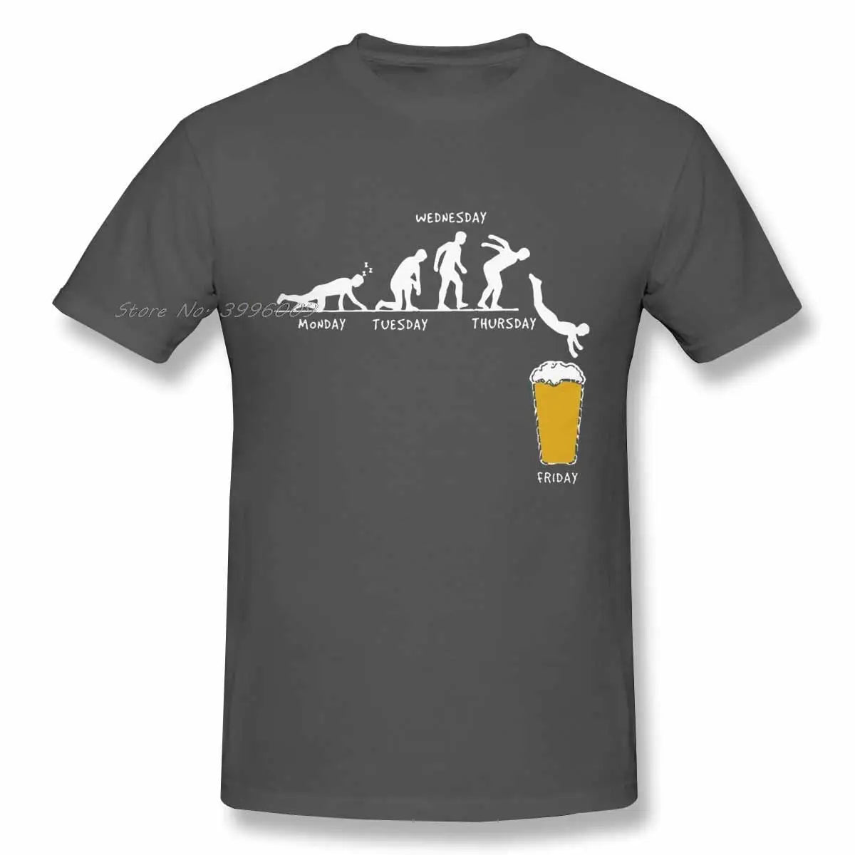 Week Craft Beer Alcohol Drunk Wine T Shirt Men/WoMen Cotton Summer T-shirt Short Sleeve Graphics Tshirt Brands Tee Top Gift