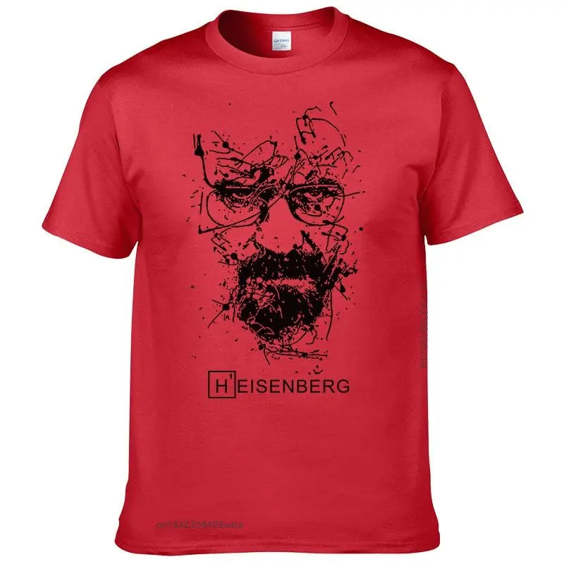 New Fashion Breaking Bad Graphic T Shirts Men Heisenberg Camisetas Hombre Men Cool Tee Shirt for Men Tops Cotton Tshirt