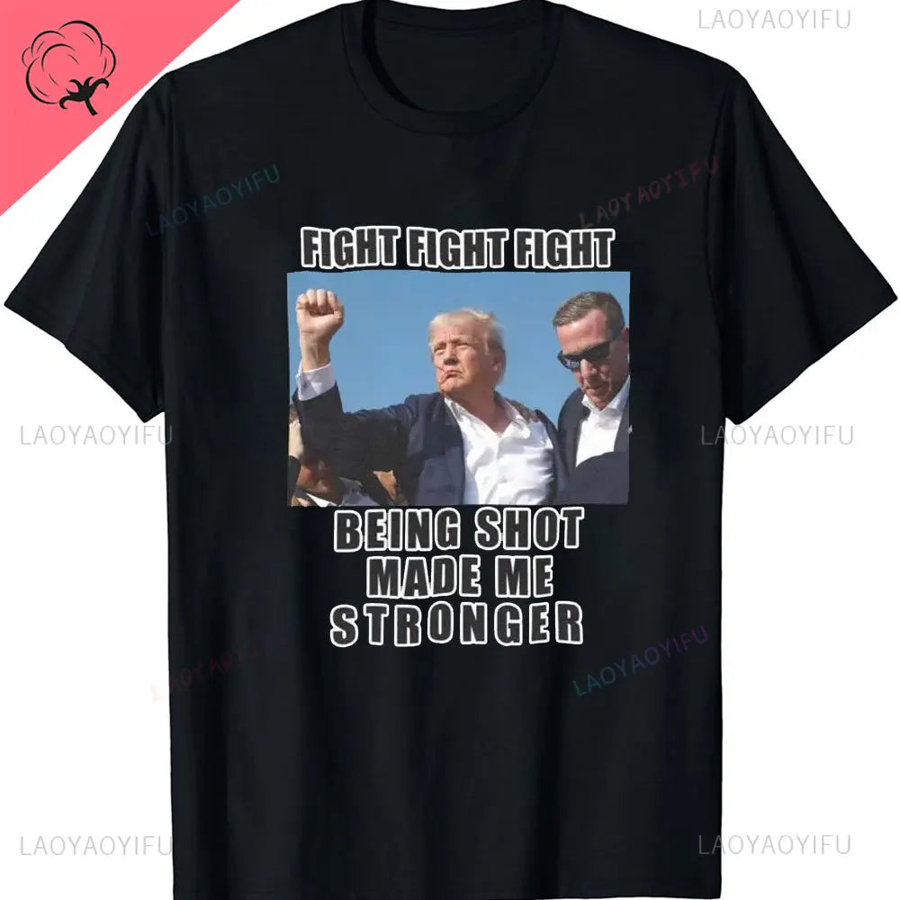 Black Humor Trump 2024 Mugshot President Men Cotton Women T-Shirt Funny Trump 2024 The Return Sarcastic Meme Classic Tshirt