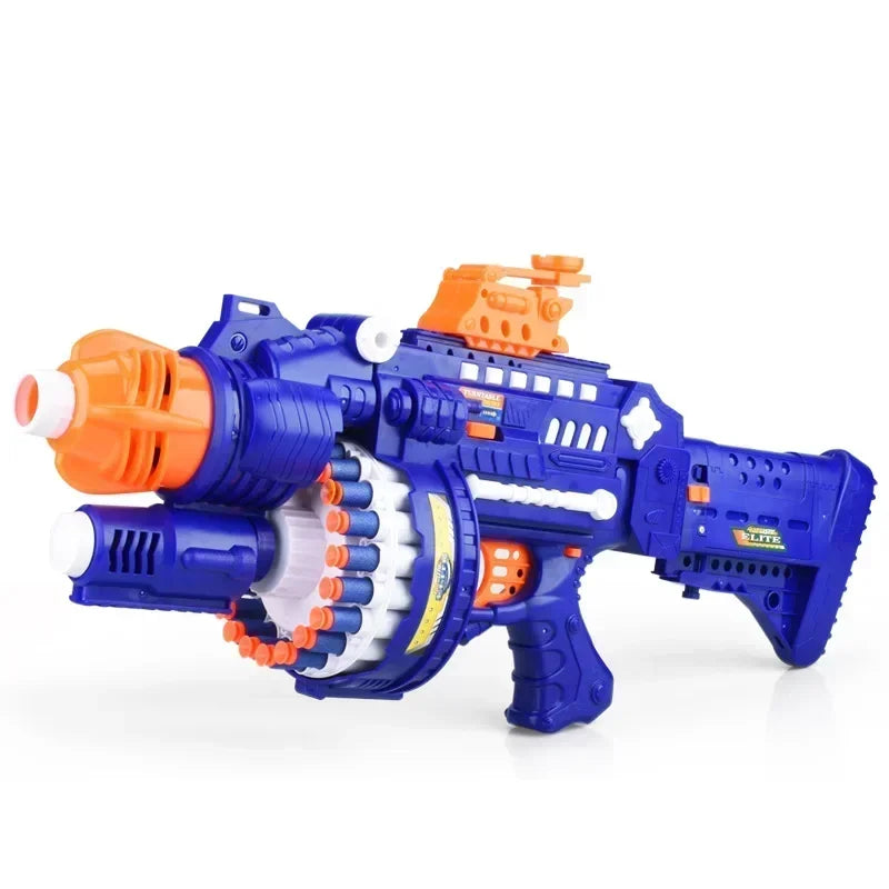 Nerf's Electric Continuous Launch Toy Gun, camo Series Soft Bullet Sniper gun.