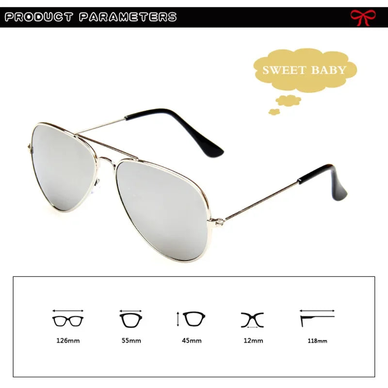 Retro Kids Sunglasses UV400 Brand Designer New Trend Children Sun Glasses Luxury Shades Baby Boys Girls Eyewear Gafas De Sol