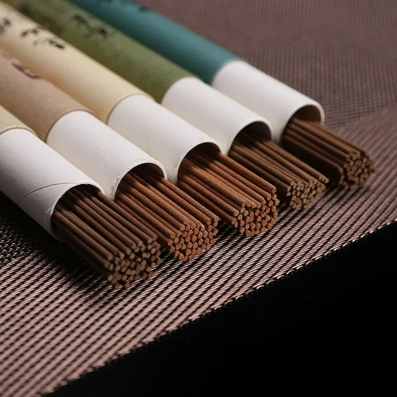 YXYMCF 40 Sticks Natural Sandalwood Incense Sleep Chinese Home Incense Sticks Aromatherapy Room Fragrance Buddhist Supplies