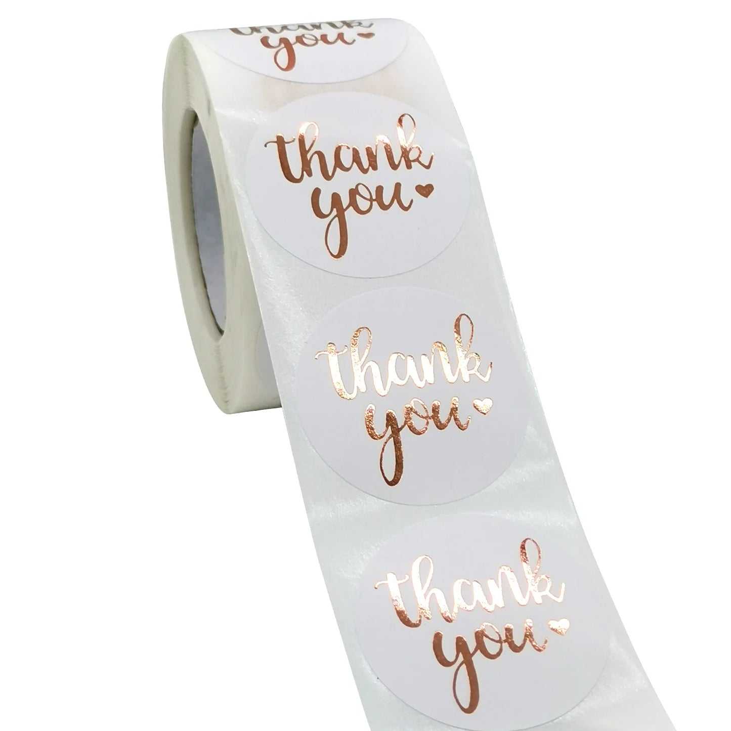 100-500 Pcs 1-1.5Inch Gift Sealing Thank You Stickers Christmas Design Scrapbooking Festival Birthday Party Decorations Labels