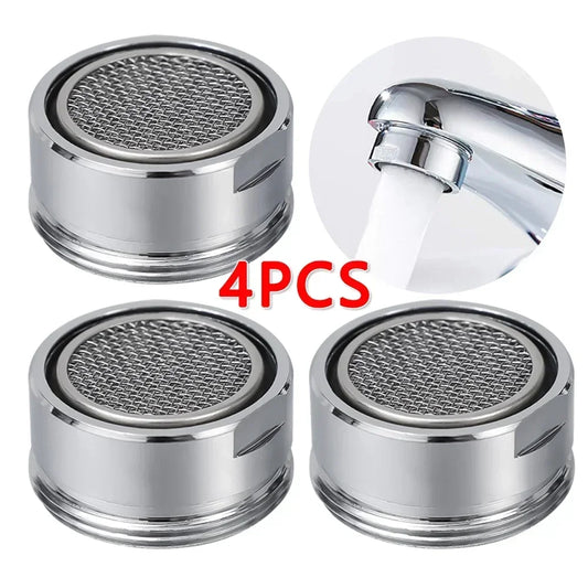 4/2/1Pcs Water Saving Faucet Tap Nozzle Thread Replaceable Kitchen Faucet Filter Mouth Bathroom Faucet Bubbler Bathroom Parts