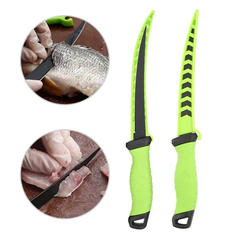 Filleting Knife Stainless Steel for Fish.