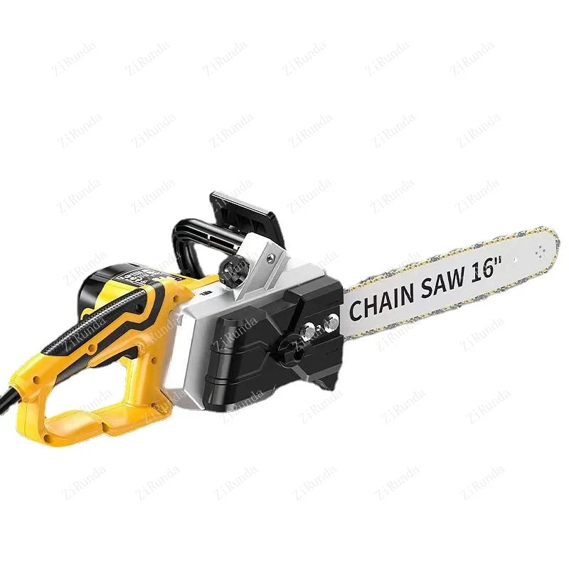 Multifunctional Handheld Logging Saw High Power Electric Chain Saw Woodworking Plug-in Chain Saw