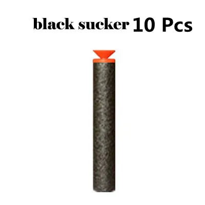 100 Soft Hollow Round Head And Sucker Toy Gun Bullets for Nerf Series Toy guns For Kids.